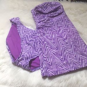 two-piece swimsuit in good condition